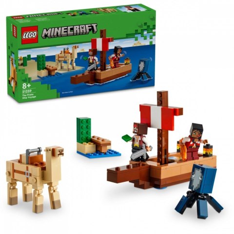Klocki Minecraft 21259 Rejs statkiem pirackim LEGO Klocki Minecraft 21259 Rejs statkiem pirackim LEGO