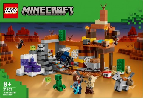 Klocki Minecraft 21263 Kopalnia w Badlandach LEGO Klocki Minecraft 21263 Kopalnia w Badlandach LEGO