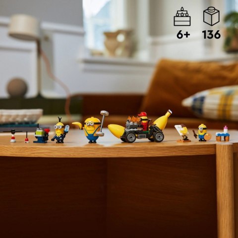Klocki Minions 75580 Minionki i bananowóz LEGO Klocki Minions 75580 Minionki i bananowóz LEGO