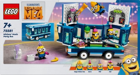 Klocki Minions 75581 Imprezowy autobus minionków LEGO Klocki Minions 75581 Imprezowy autobus minionków LEGO