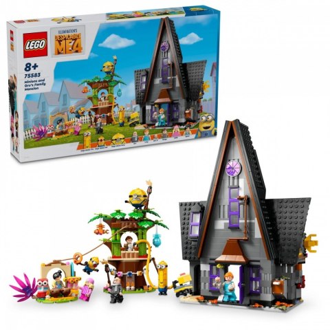 Klocki Minions 75583 Rodzinna rezydencja Gru i minionków LEGO Klocki Minions 75583 Rodzinna rezydencja Gru i minionków LEGO