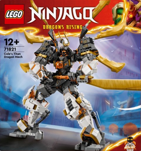 Klocki Ninjago 71821 Tytanowy smok-mech Cole'a LEGO Klocki Ninjago 71821 Tytanowy smok-mech Cole'a LEGO