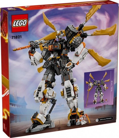 Klocki Ninjago 71821 Tytanowy smok-mech Cole'a LEGO Klocki Ninjago 71821 Tytanowy smok-mech Cole'a LEGO