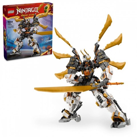 Klocki Ninjago 71821 Tytanowy smok-mech Cole'a LEGO Klocki Ninjago 71821 Tytanowy smok-mech Cole'a LEGO
