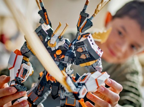 Klocki Ninjago 71821 Tytanowy smok-mech Cole'a LEGO Klocki Ninjago 71821 Tytanowy smok-mech Cole'a LEGO