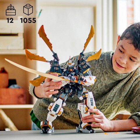 Klocki Ninjago 71821 Tytanowy smok-mech Cole'a LEGO Klocki Ninjago 71821 Tytanowy smok-mech Cole'a LEGO