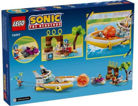 Klocki Sonic 76997 Tails i przygoda na łodzi LEGO Klocki Sonic 76997 Tails i przygoda na łodzi LEGO