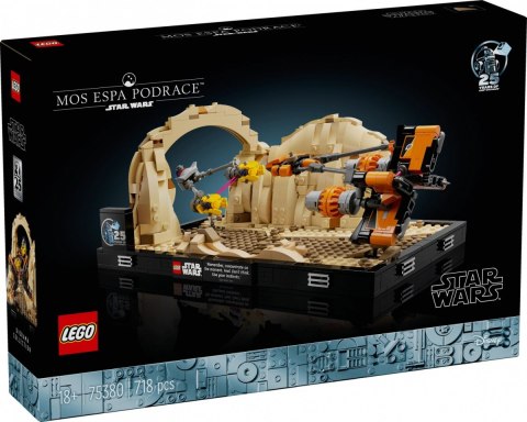 Klocki Star Wars 75380 Diorama: Wyścig ścigaczy w Mos Espa LEGO Klocki Star Wars 75380 Diorama: Wyścig ścigaczy w Mos Espa LEGO