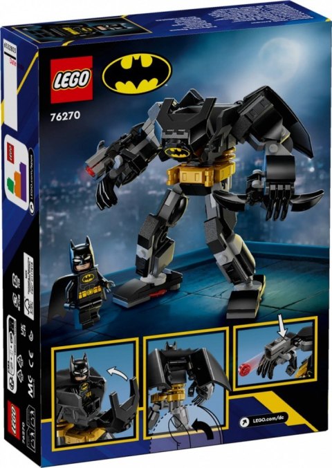 Klocki Super Heroes 76270 Mechaniczna zbroja Batmana LEGO Klocki Super Heroes 76270 Mechaniczna zbroja Batmana LEGO