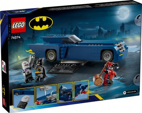 Klocki Super Heroes 76274 Batman z batmobilem kontra Harley Quinn i Mr. Freeze LEGO Klocki Super Heroes 76274 Batman z batmobilem kontra Harley Quinn i Mr. Freeze LEGO
