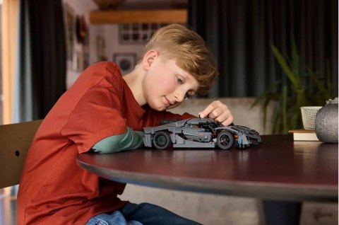 Klocki Technic 42173 Szary hipersamochód Koenigsegg Jesko Absolut LEGO Klocki Technic 42173 Szary hipersamochód Koenigsegg Jesko Absolut LEGO