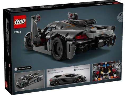Klocki Technic 42173 Szary hipersamochód Koenigsegg Jesko Absolut LEGO Klocki Technic 42173 Szary hipersamochód Koenigsegg Jesko Absolut LEGO