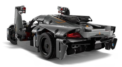 Klocki Technic 42173 Szary hipersamochód Koenigsegg Jesko Absolut LEGO Klocki Technic 42173 Szary hipersamochód Koenigsegg Jesko Absolut LEGO
