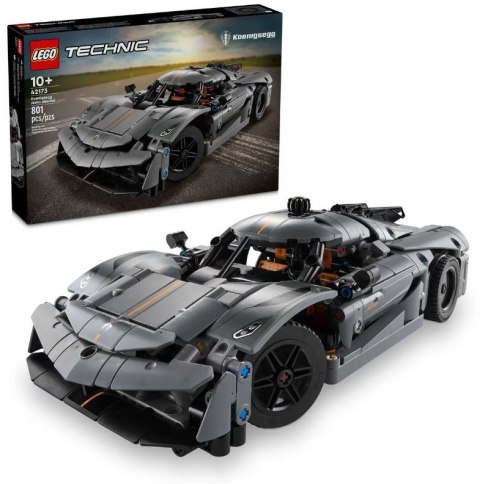 Klocki Technic 42173 Szary hipersamochód Koenigsegg Jesko Absolut LEGO Klocki Technic 42173 Szary hipersamochód Koenigsegg Jesko Absolut LEGO
