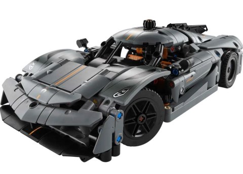 Klocki Technic 42173 Szary hipersamochód Koenigsegg Jesko Absolut LEGO Klocki Technic 42173 Szary hipersamochód Koenigsegg Jesko Absolut LEGO