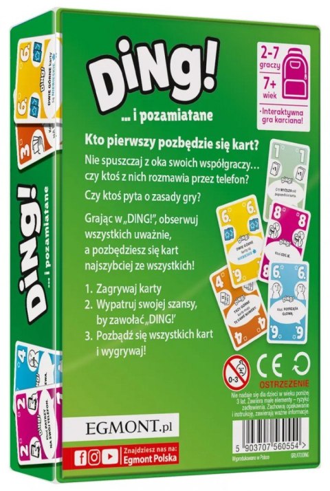 Gra DING!... i pozamiatane Egmont Gra DING!... i pozamiatane Egmont