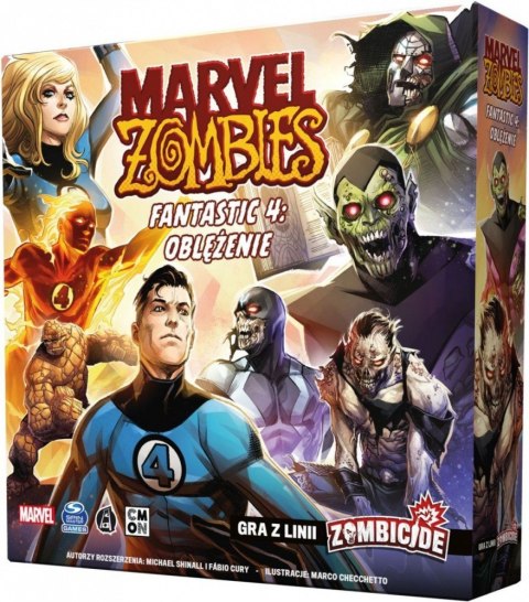 Gra Marvel Zombies Fantastic 4 Portal Games Gra Marvel Zombies Fantastic 4 Portal Games