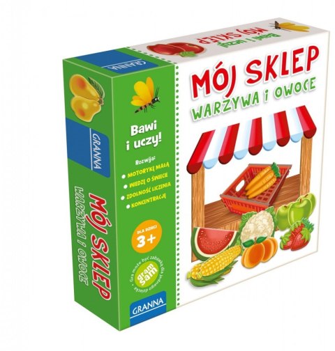 Gra Mój sklep. Warzywa i owoce Granna Gra Mój sklep. Warzywa i owoce Granna