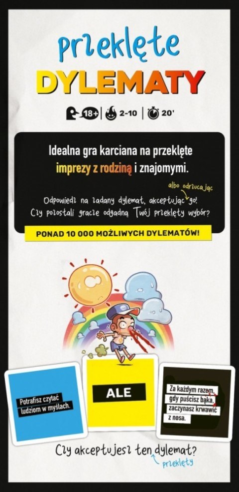 Gra Przeklęte Dylematy Rebel Gra Przeklęte Dylematy Rebel