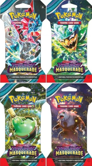 Karty Twilight Masquerade Sleeved Booster Pokemon TCG