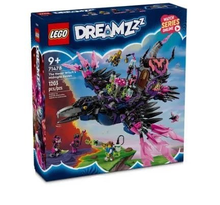 Klocki DREAMZzz 71478 Północny kruk Nigdywiedźmy LEGO Klocki DREAMZzz 71478 Północny kruk Nigdywiedźmy LEGO