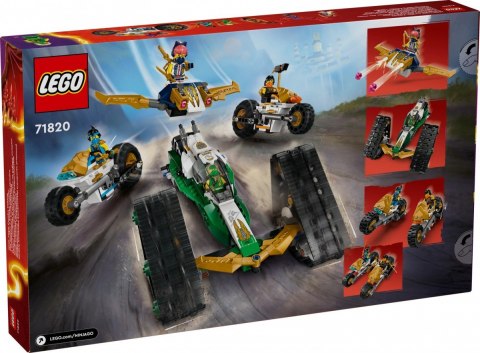 Klocki Ninjago 71820 Wielofunkcyjny pojazd ninja LEGO Klocki Ninjago 71820 Wielofunkcyjny pojazd ninja LEGO