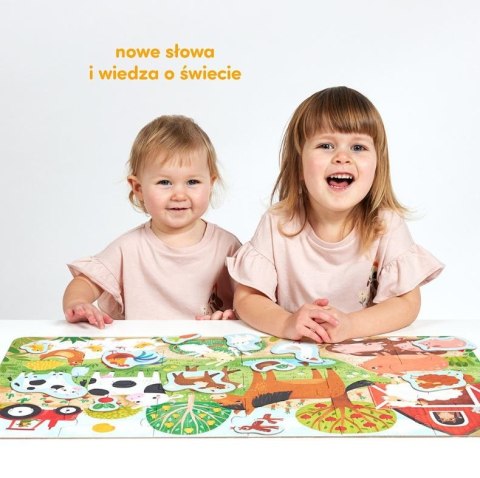 Wesołe puzzle 24 elementy CzuCzu Wesołe puzzle 24 elementy CzuCzu