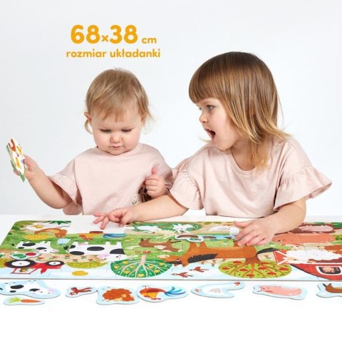 Wesołe puzzle 24 elementy CzuCzu Wesołe puzzle 24 elementy CzuCzu