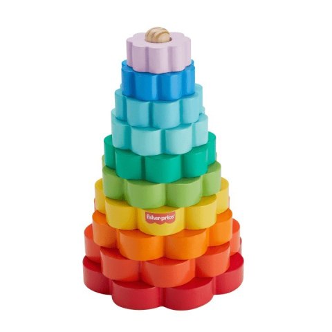 Drewniana piramidka Fisher Price Drewniana piramidka Fisher Price