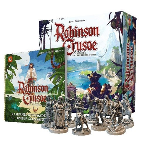 Gra Robinson Crusoe: Edycja Kolekcjonerska Portal Games Gra Robinson Crusoe: Edycja Kolekcjonerska Portal Games