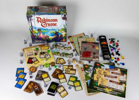 Gra Robinson Crusoe: Edycja Kolekcjonerska Portal Games Gra Robinson Crusoe: Edycja Kolekcjonerska Portal Games