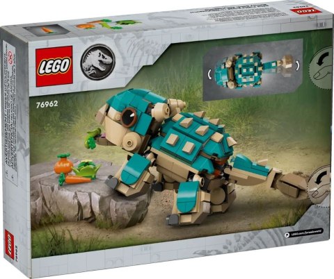 Klocki Jurassic World 76962 Mały ankylozaur Bumpy LEGO Klocki Jurassic World 76962 Mały ankylozaur Bumpy LEGO