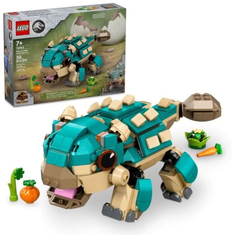 Klocki Jurassic World 76962 Mały ankylozaur Bumpy LEGO Klocki Jurassic World 76962 Mały ankylozaur Bumpy LEGO