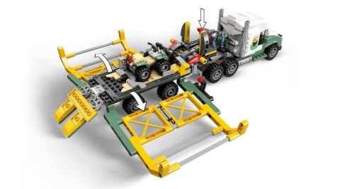 Klocki Jurassic World 76966 Dinomisje: ciężarówka do transportu allozaura LEGO Klocki Jurassic World 76966 Dinomisje: ciężarówka do transportu allozaura LEGO