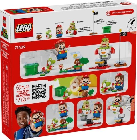 Klocki Super Mario 71439 Przygody z interaktywna figurką LEGO Mario LEGO Klocki Super Mario 71439 Przygody z interaktywna figurką LEGO Mario LEGO