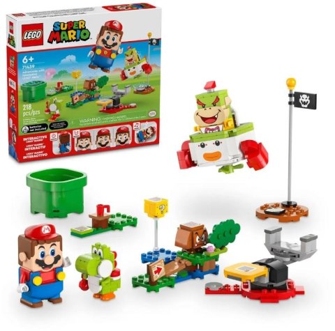 Klocki Super Mario 71439 Przygody z interaktywna figurką LEGO Mario LEGO Klocki Super Mario 71439 Przygody z interaktywna figurką LEGO Mario LEGO