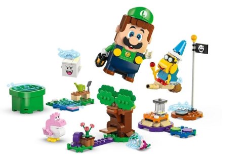 Klocki Super Mario 71440 Przygody z interaktywną figurką LEGO Luigi LEGO Klocki Super Mario 71440 Przygody z interaktywną figurką LEGO Luigi LEGO