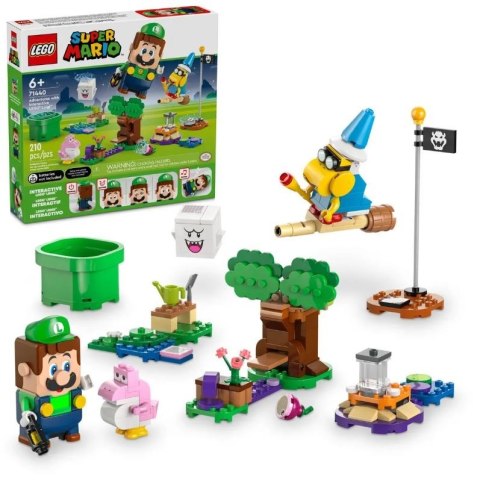 Klocki Super Mario 71440 Przygody z interaktywną figurką LEGO Luigi LEGO Klocki Super Mario 71440 Przygody z interaktywną figurką LEGO Luigi LEGO