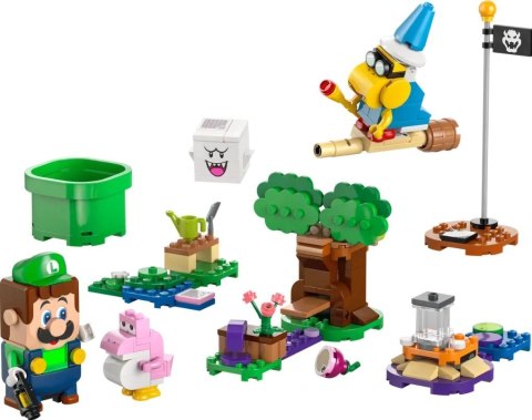 Klocki Super Mario 71440 Przygody z interaktywną figurką LEGO Luigi LEGO Klocki Super Mario 71440 Przygody z interaktywną figurką LEGO Luigi LEGO