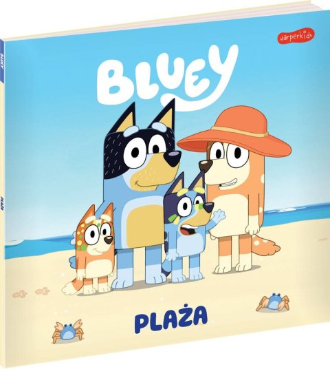 Książeczka Bluey. Plaża. Moja czytanka Harper Collins Książeczka Bluey. Plaża. Moja czytanka Harper Collins