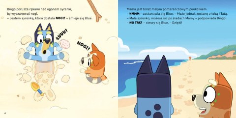 Książeczka Bluey. Plaża. Moja czytanka Harper Collins Książeczka Bluey. Plaża. Moja czytanka Harper Collins