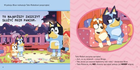 Książeczka Bluey. Tato-robot. Moja czytanka Harper Collins Książeczka Bluey. Tato-robot. Moja czytanka Harper Collins