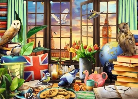 Puzzle 1000 elementów Premium Plus Wszystko co brytyjskie Trefl Puzzle 1000 elementów Premium Plus Wszystko co brytyjskie Trefl