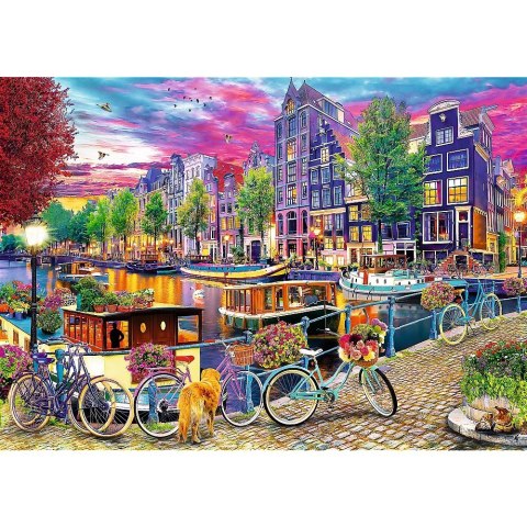 Puzzle 2x500 elementów Europejskie stolice Trefl Puzzle 2x500 elementów Europejskie stolice Trefl