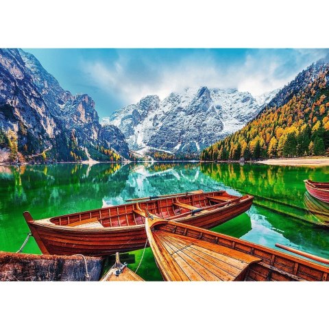 Puzzle 500 elementów Jezioro Braies Włochy Trefl Puzzle 500 elementów Jezioro Braies Włochy Trefl