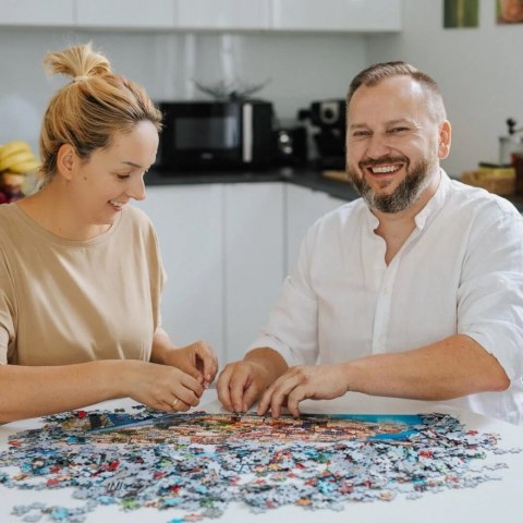 Puzzle 500 elementów Jezioro Braies Włochy Trefl Puzzle 500 elementów Jezioro Braies Włochy Trefl