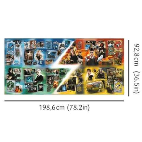 Puzzle 9000 elementów Domy Hogwartu Harry Potter Trefl Puzzle 9000 elementów Domy Hogwartu Harry Potter Trefl