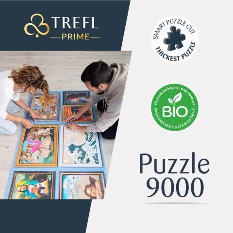 Puzzle 9000 elementów Domy Hogwartu Harry Potter Trefl Puzzle 9000 elementów Domy Hogwartu Harry Potter Trefl