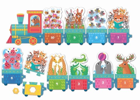 Puzzle Maxi układanka z dziurkami Ciuchcia Granna Puzzle Maxi układanka z dziurkami Ciuchcia Granna