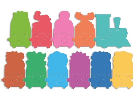 Puzzle Maxi układanka z dziurkami Ciuchcia Granna Puzzle Maxi układanka z dziurkami Ciuchcia Granna